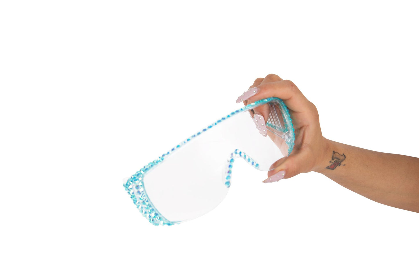 Rhinestone Bedazzled Lab Safety Goggles