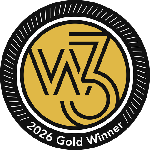 2026 Gold Winner, w3 Awards
